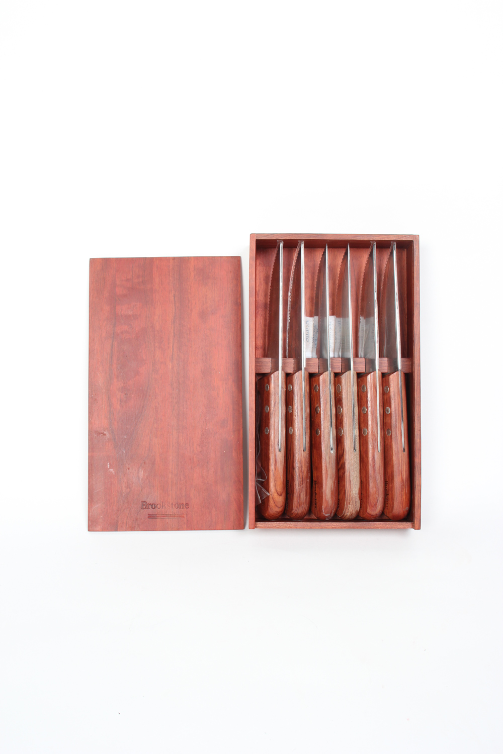 Brookstone Steak Knives Set EBTH