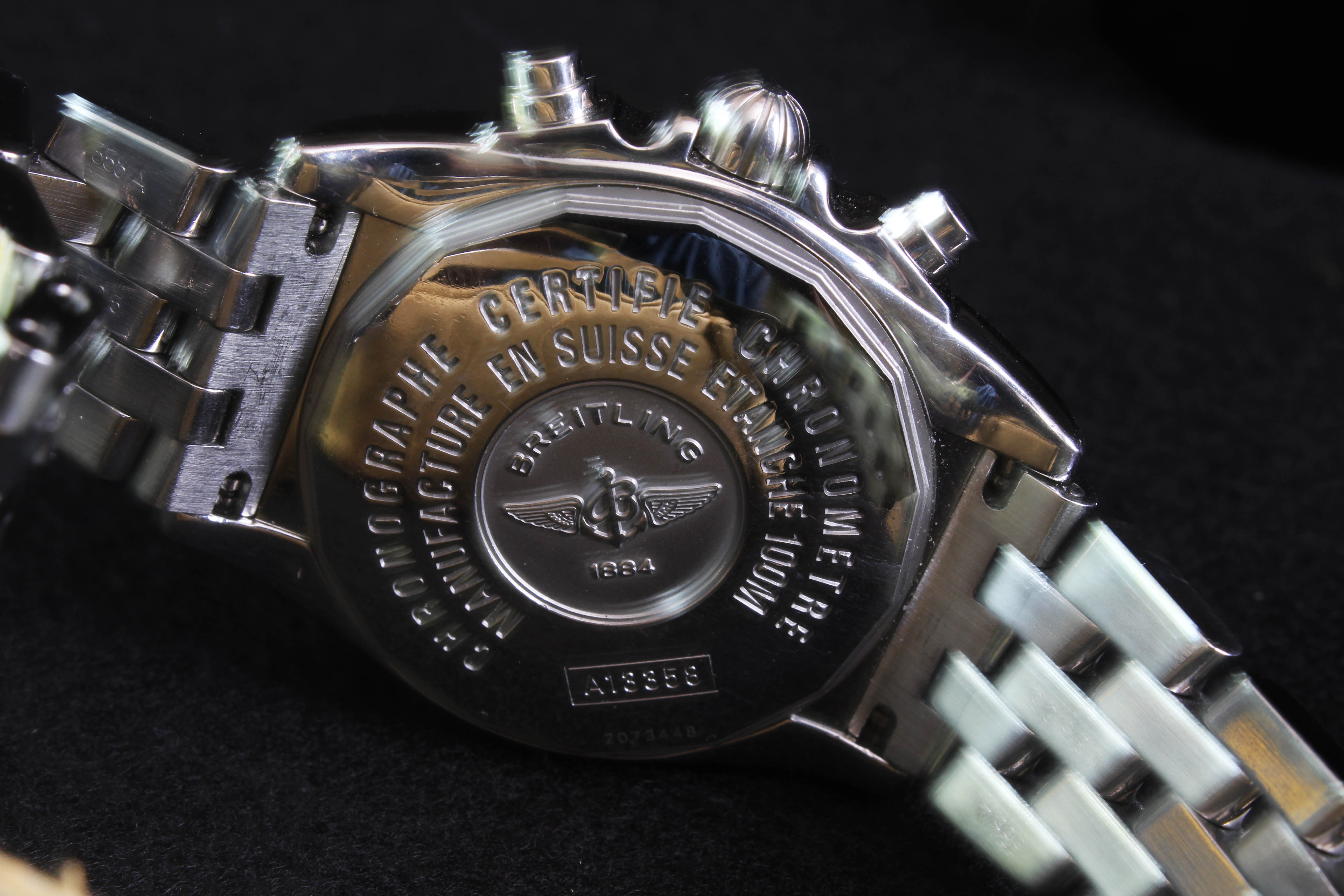 Mens Breitling Chrono Cockpit Watch