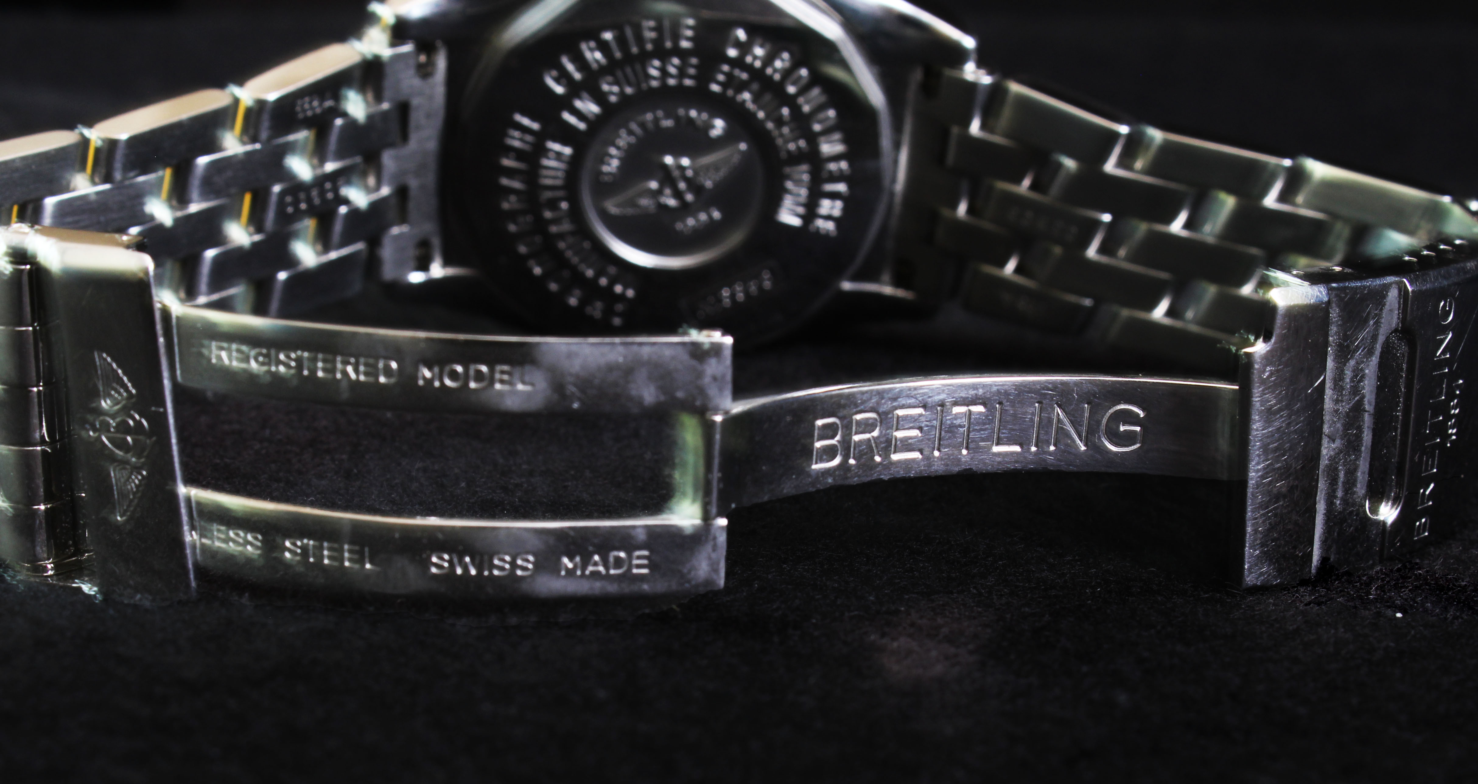 Mens Breitling Chrono Cockpit Watch