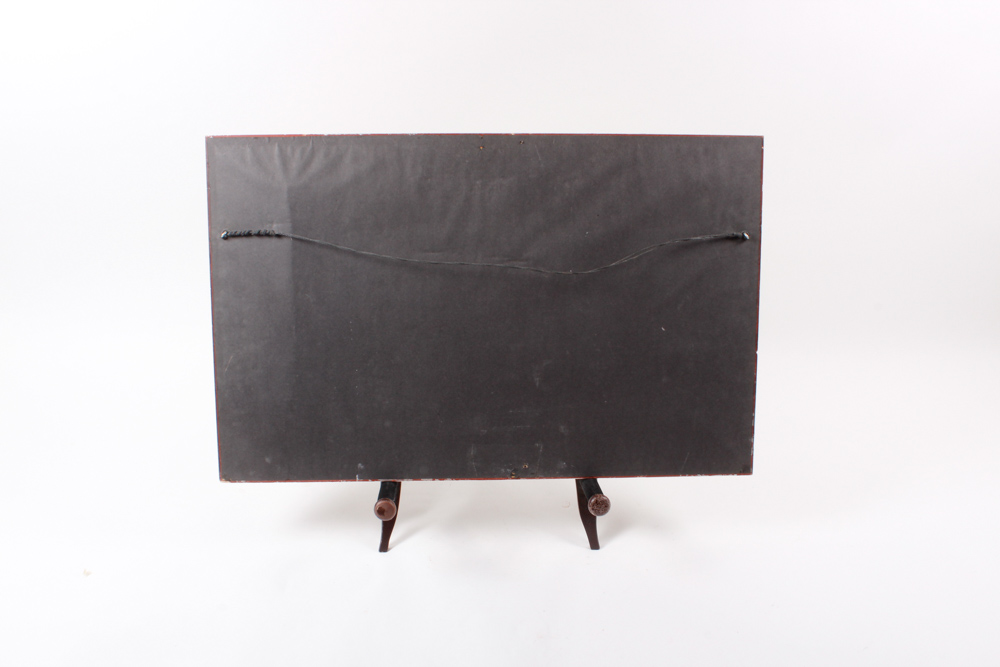 John Wills Washington D.C. Carving on Formica