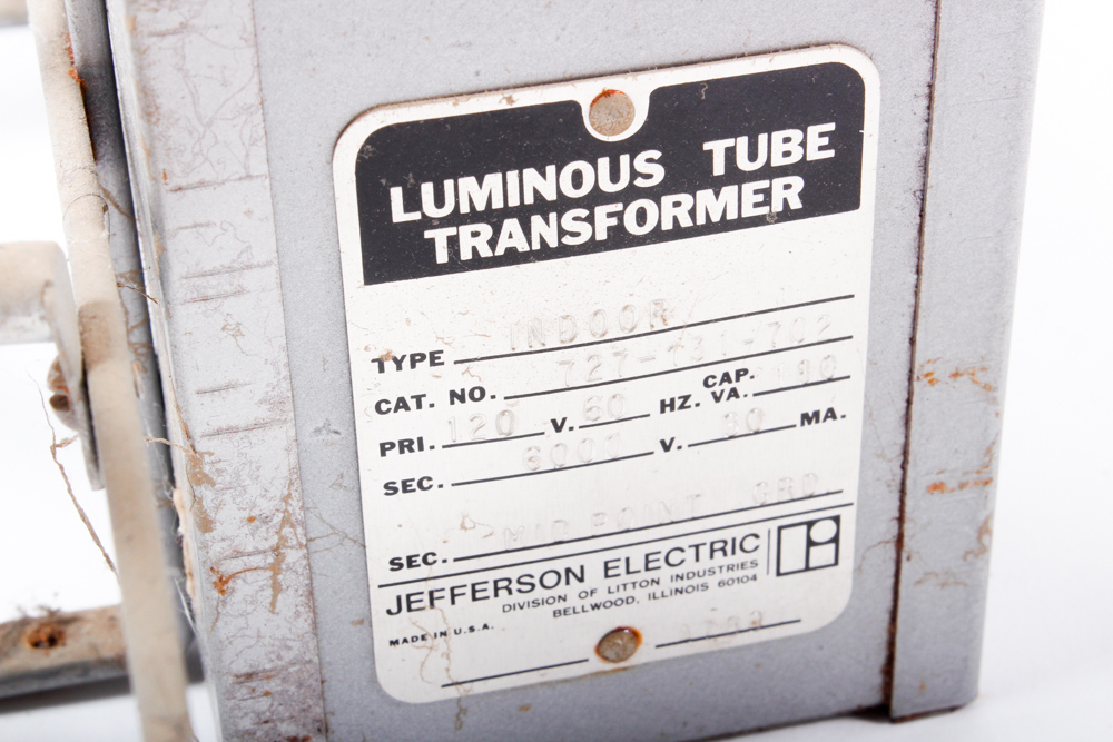 Vintage Budweiser Neon Sign