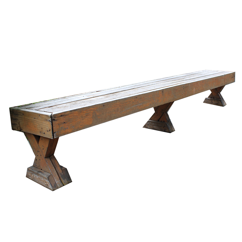 Rustic Outdoor Bench