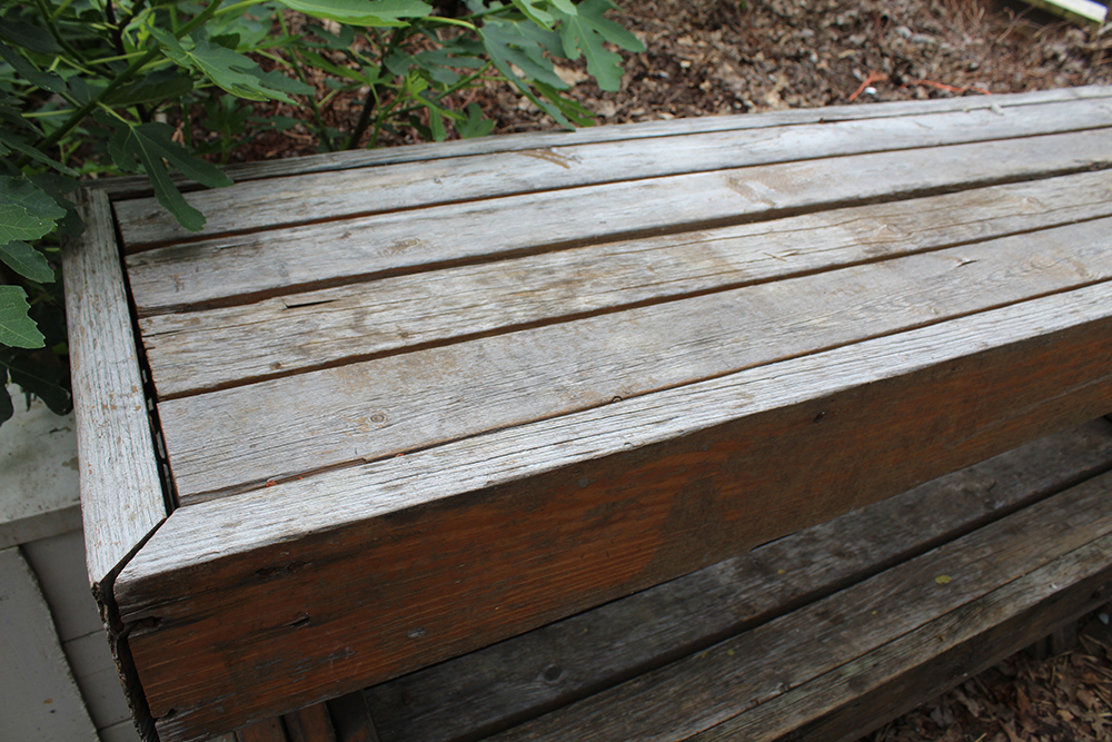 Rustic Outdoor Bench