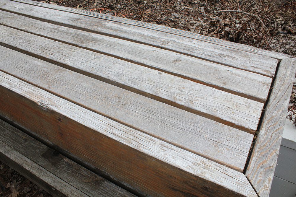 Rustic Outdoor Bench