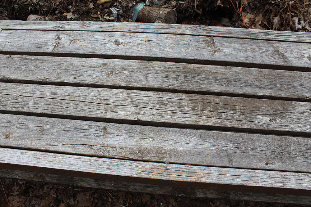 Rustic Outdoor Bench