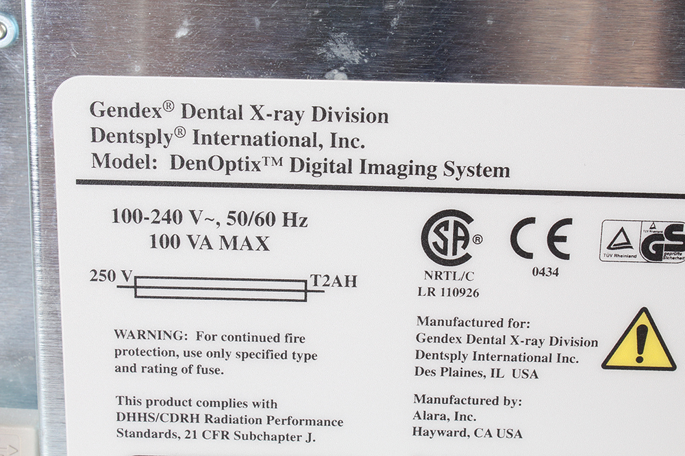 Gendex DenOptix Digital Imaging System