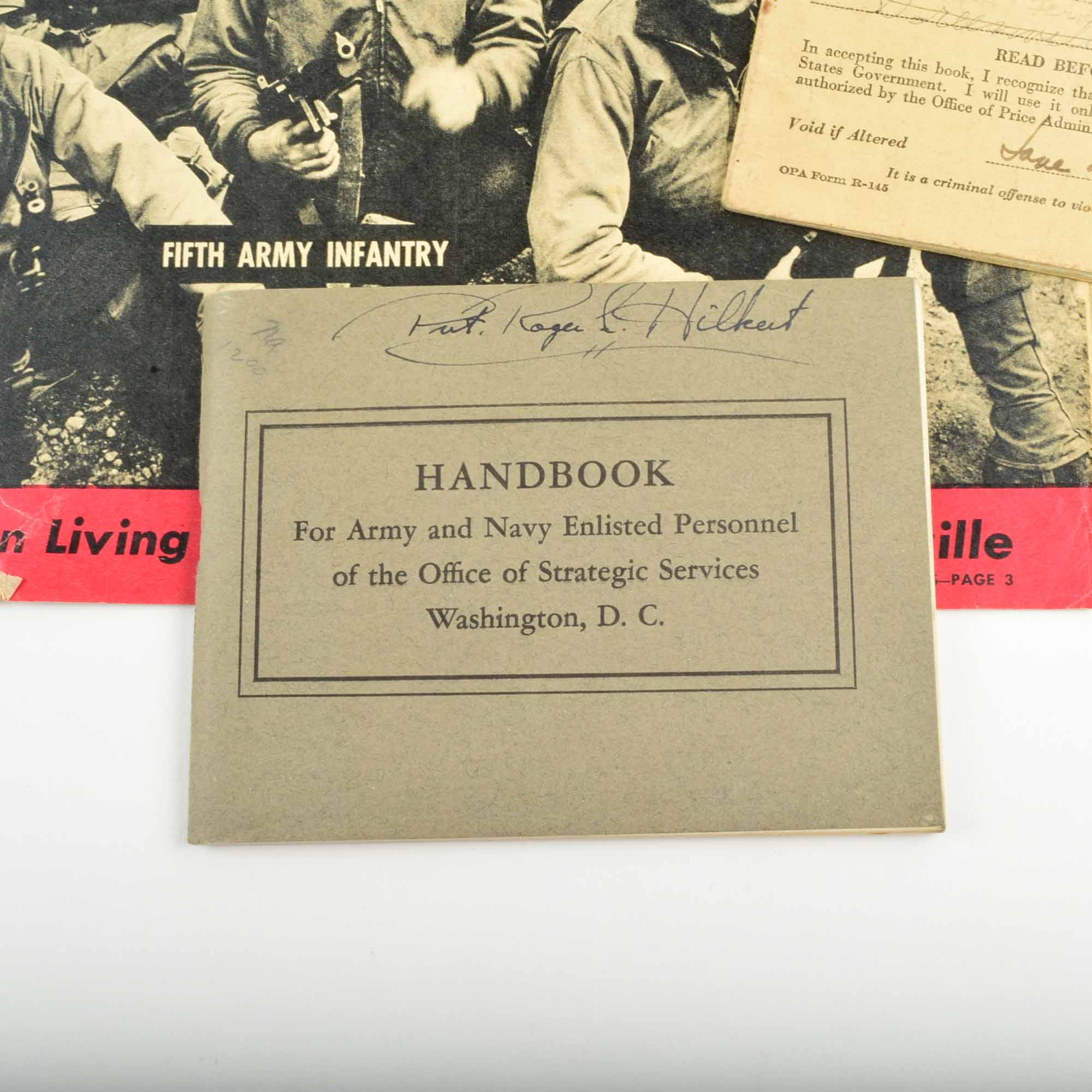 Office of Strategic Services (OSS), WWII Memorabilia and Historic Ephemera