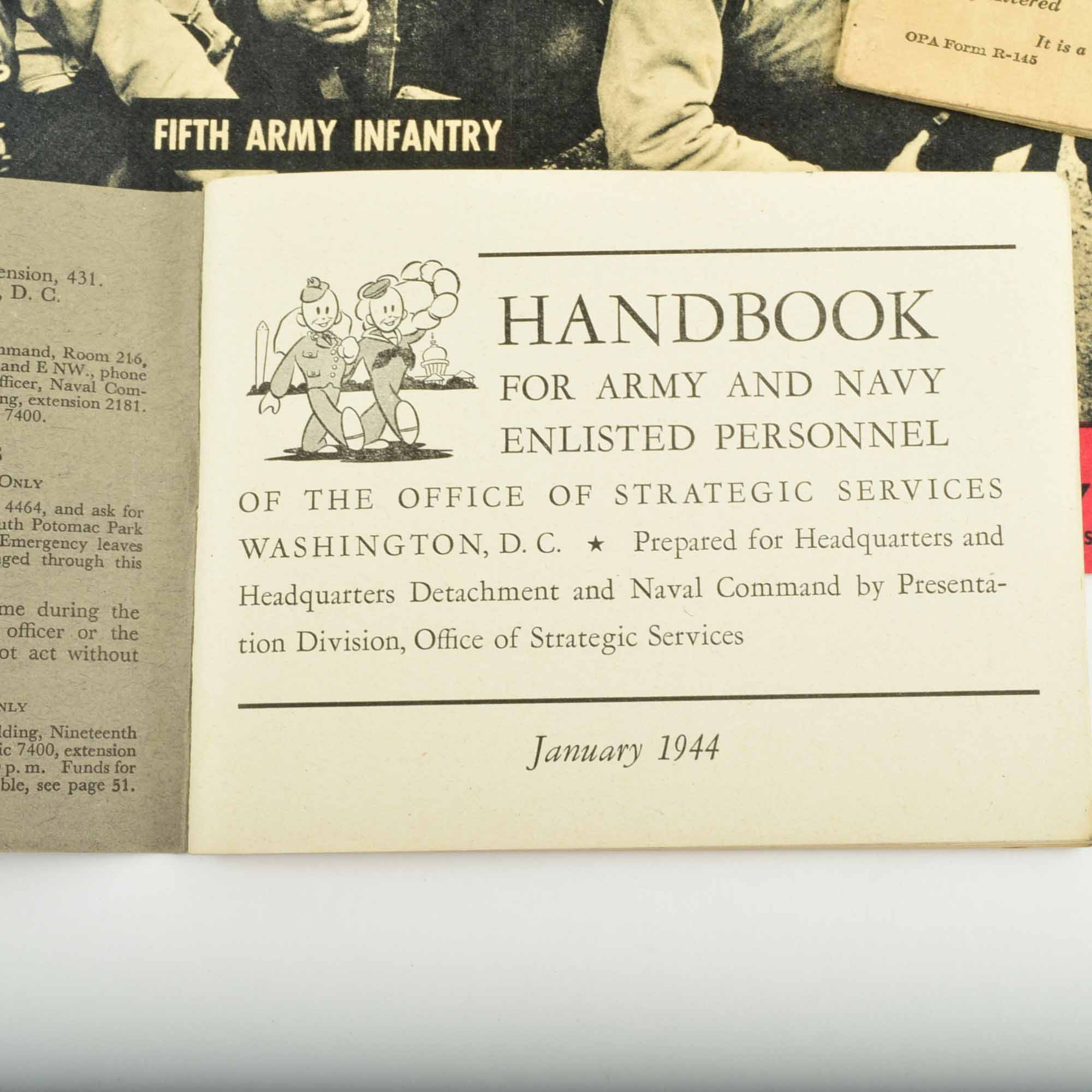 Office of Strategic Services (OSS), WWII Memorabilia and Historic Ephemera