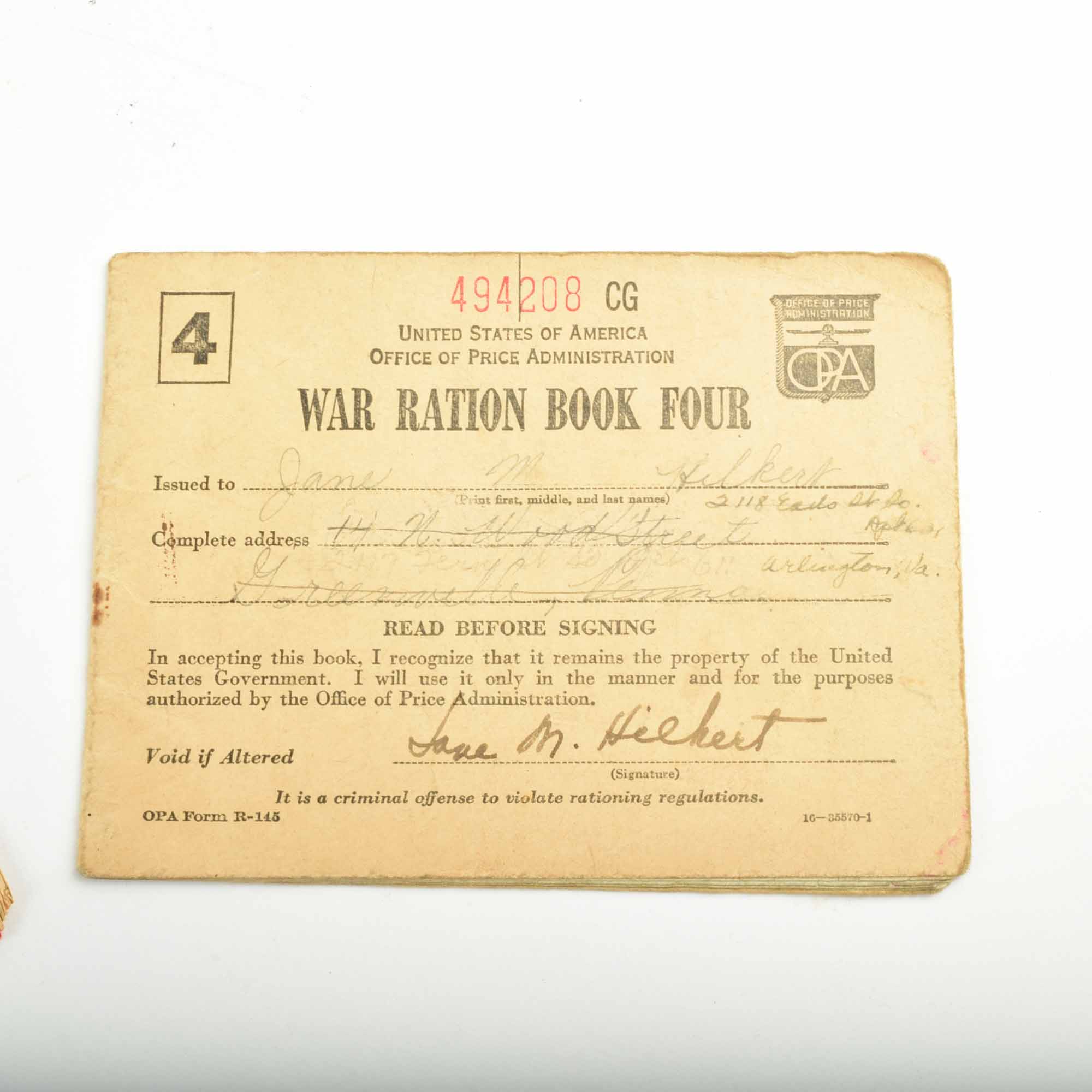 Office of Strategic Services (OSS), WWII Memorabilia and Historic Ephemera