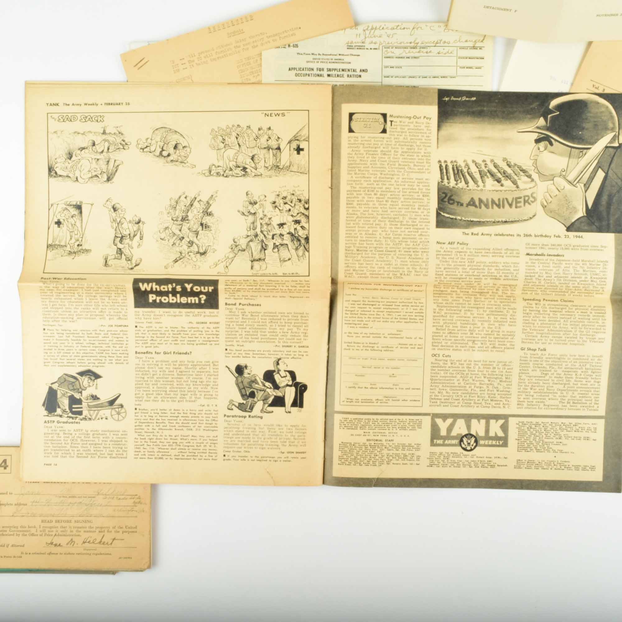 Office of Strategic Services (OSS), WWII Memorabilia and Historic Ephemera