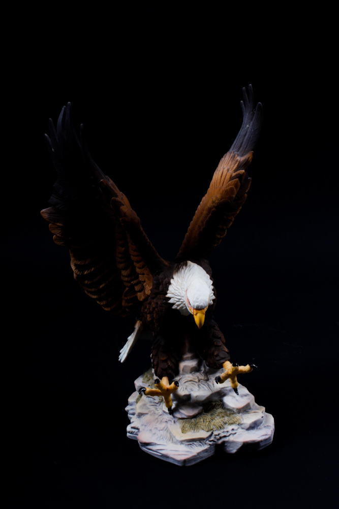 Collection of Eagle Figurines