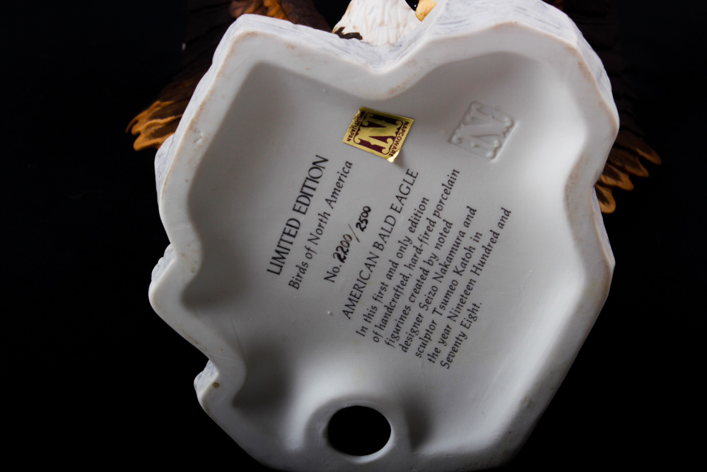 Collection of Eagle Figurines