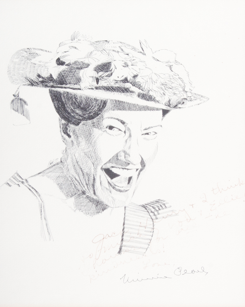 Autographed Portrait of Minnie Pearl