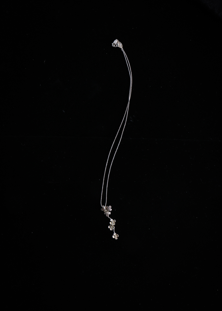 Kira and Bella Sterling Necklace