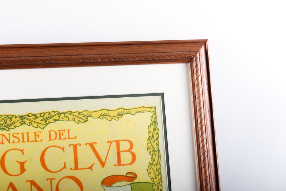 Vintage Cinzano Vermouth Advertisement Lithograph