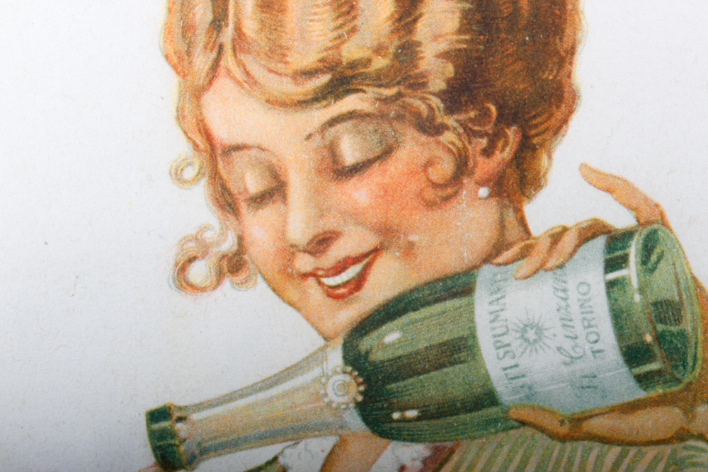 Vintage Cinzano Vermouth Advertisement Lithograph