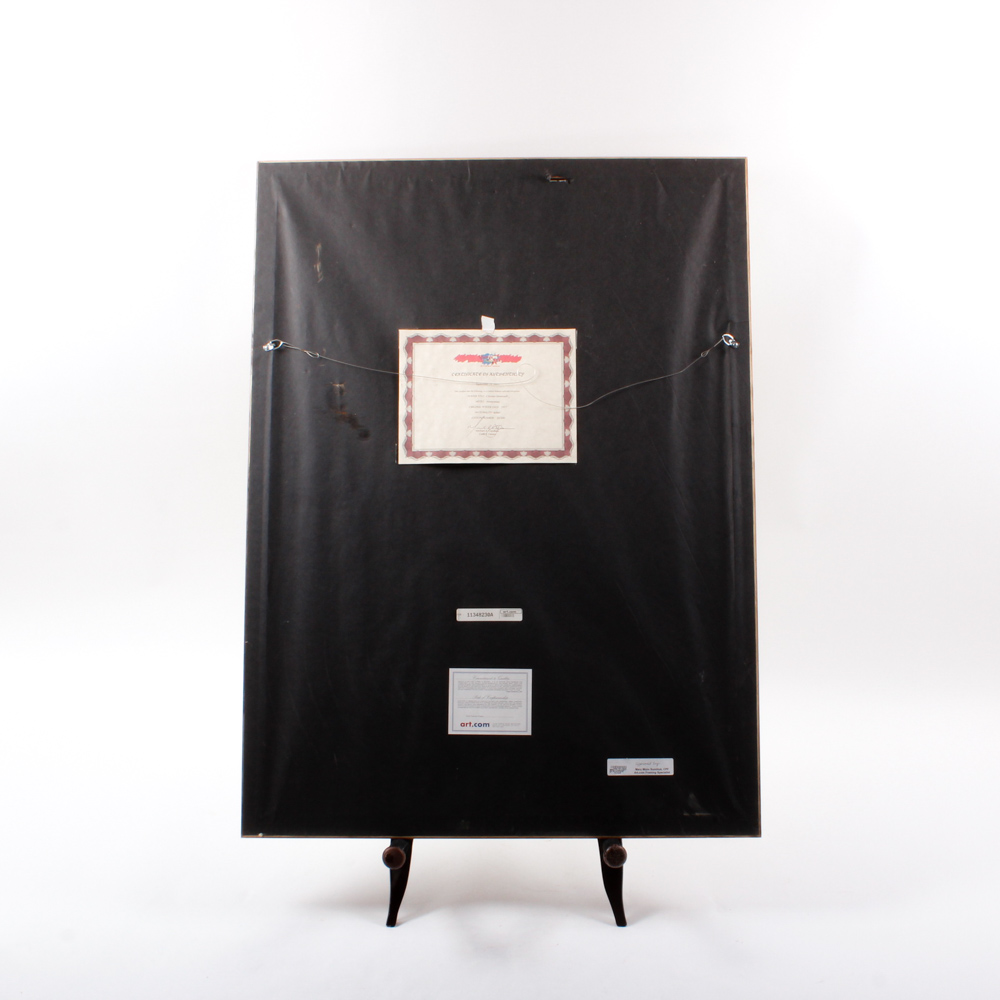 Vintage Cinzano Vermouth Advertisement Lithograph