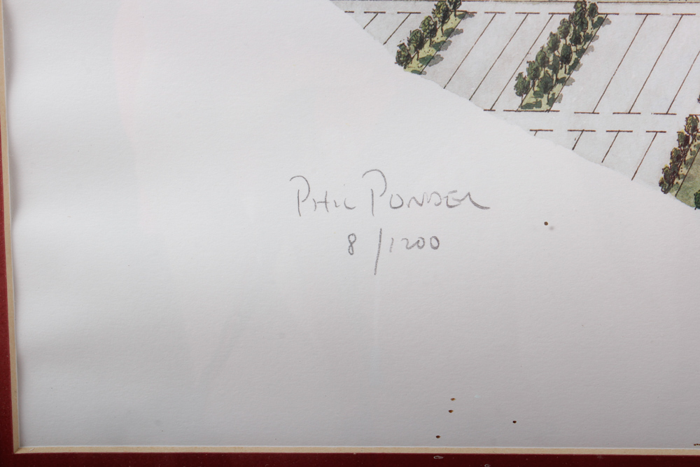 Signed Limited Edition Phil Ponder Nashville Print