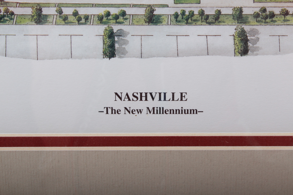 Signed Limited Edition Phil Ponder Nashville Print