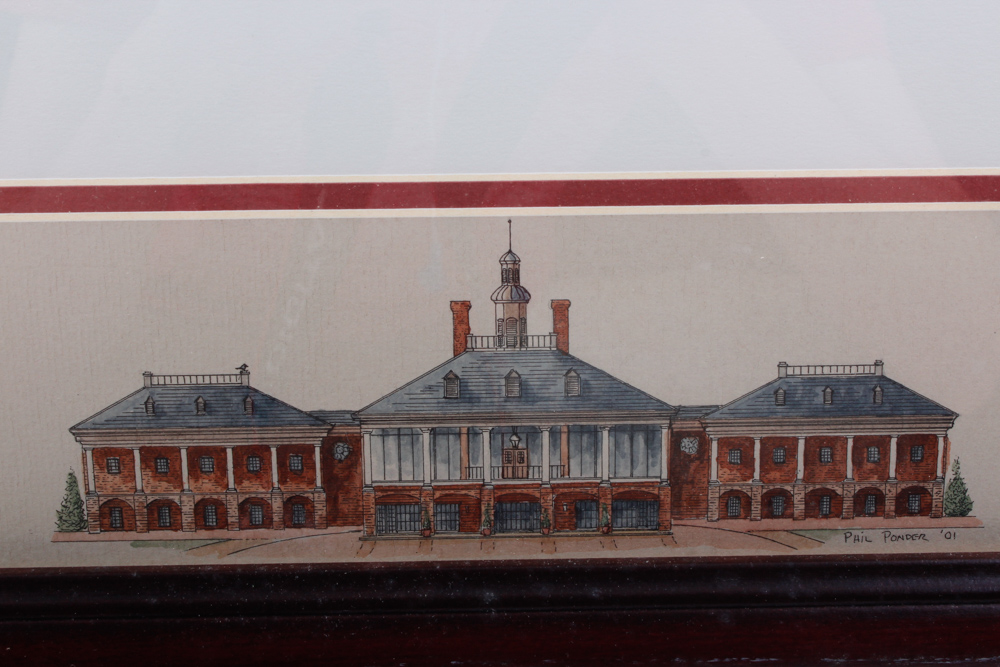 Signed Limited Edition Phil Ponder Nashville Print