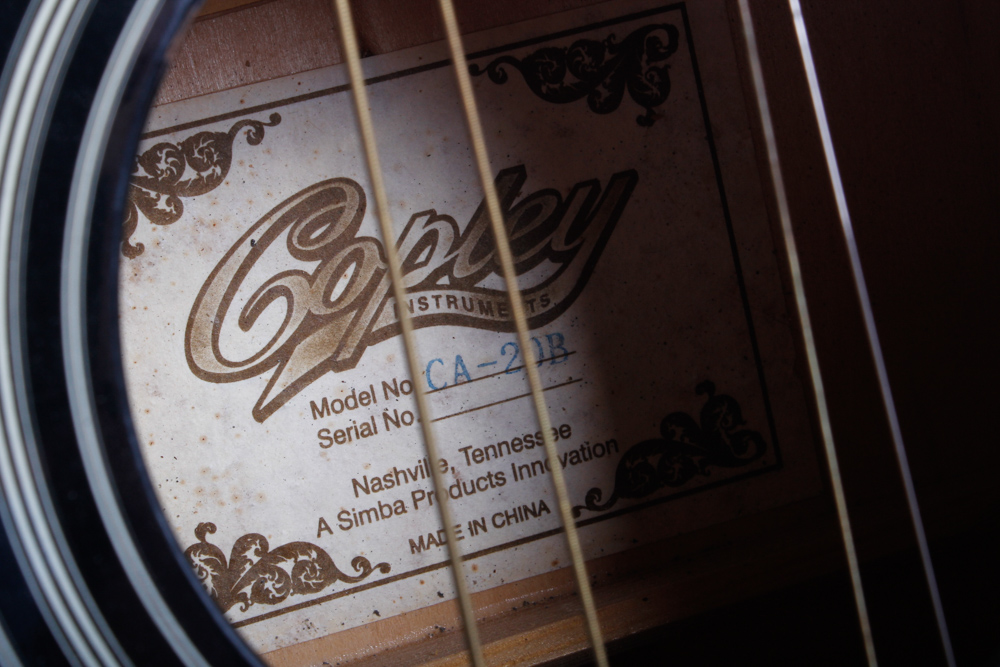 Copley CA-20B Acoustic Guitar