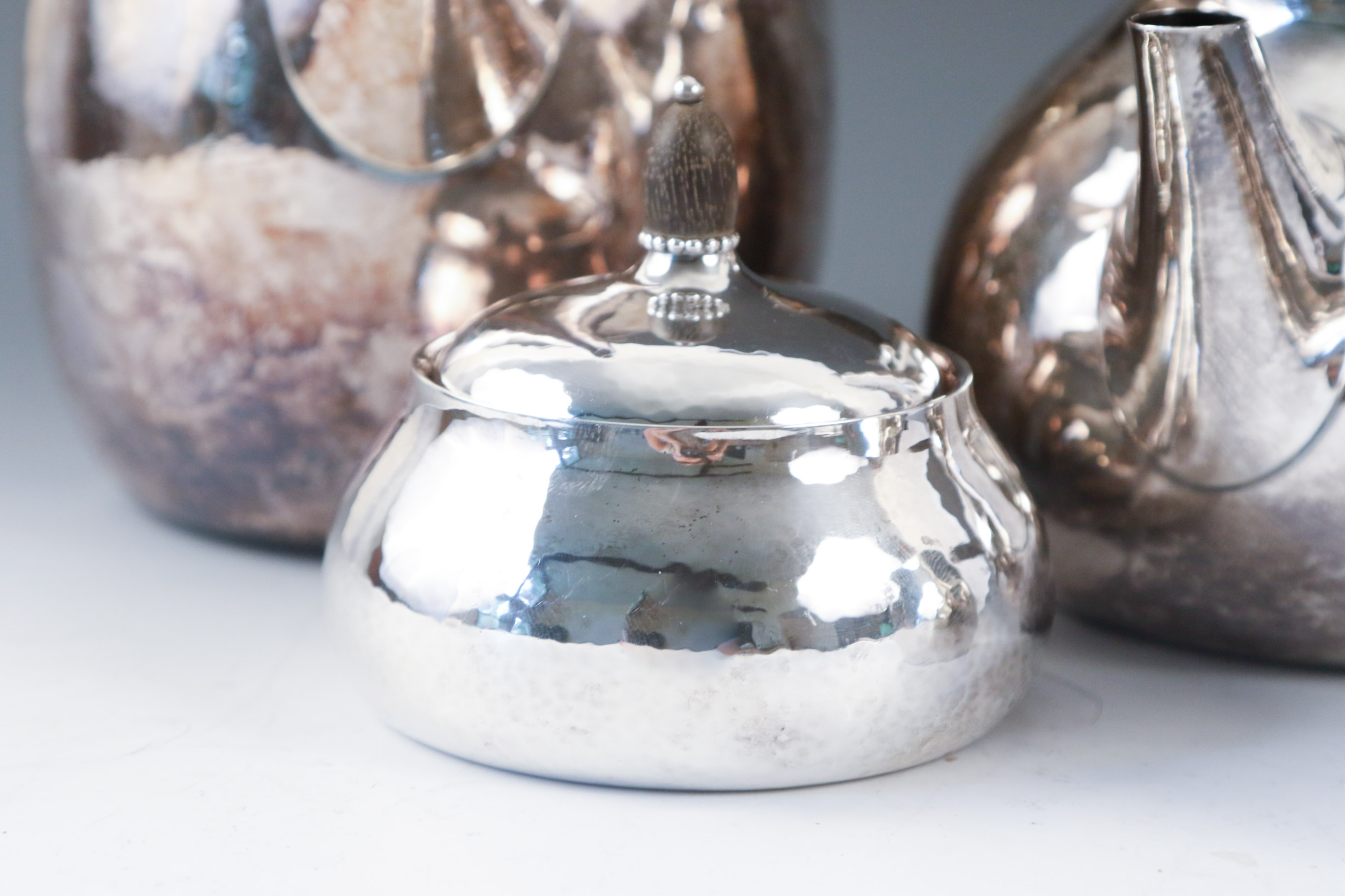 Georg Jensen 4 Pc. Sterling Silver Coffee and Tea Service