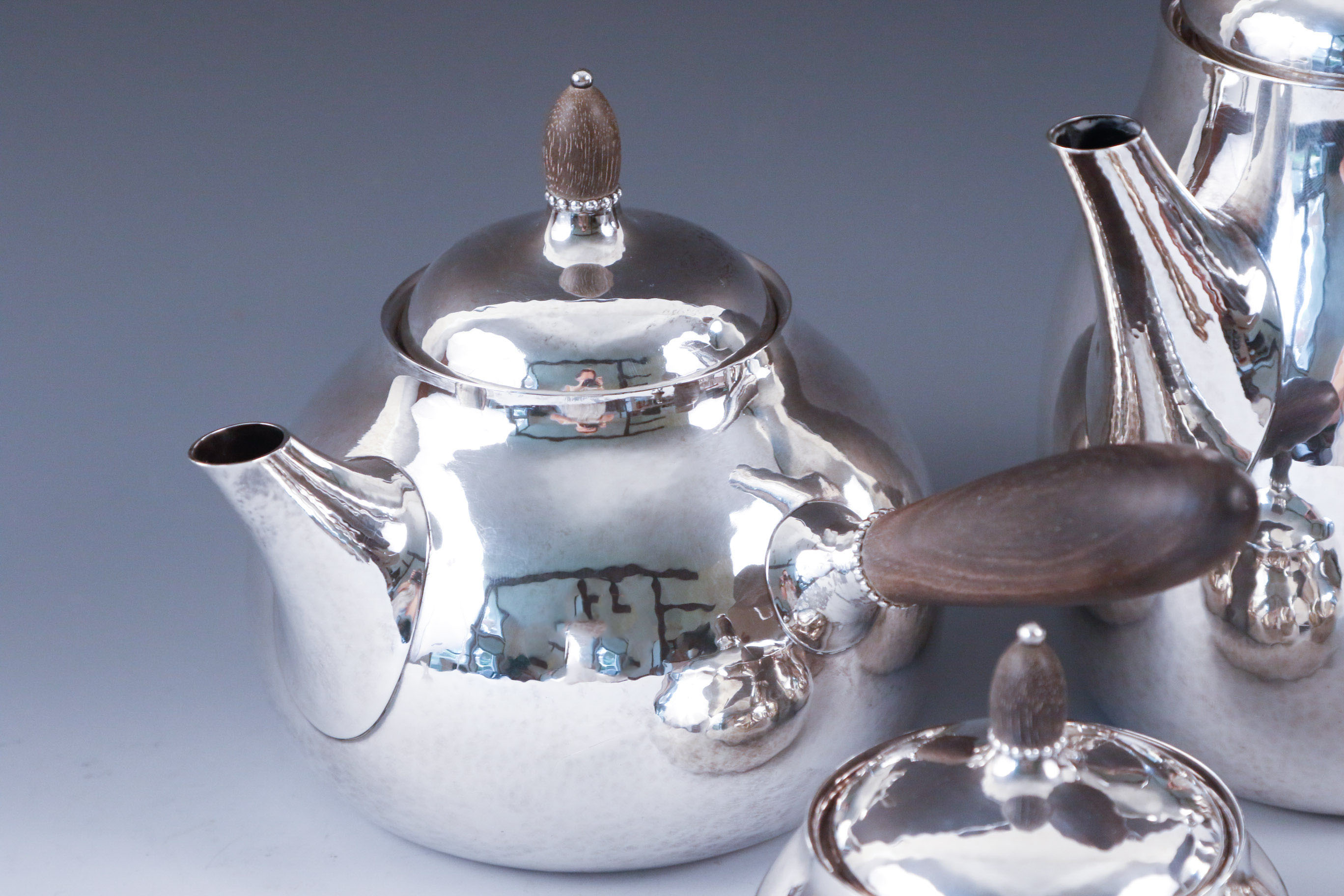 Georg Jensen 4 Pc. Sterling Silver Coffee and Tea Service