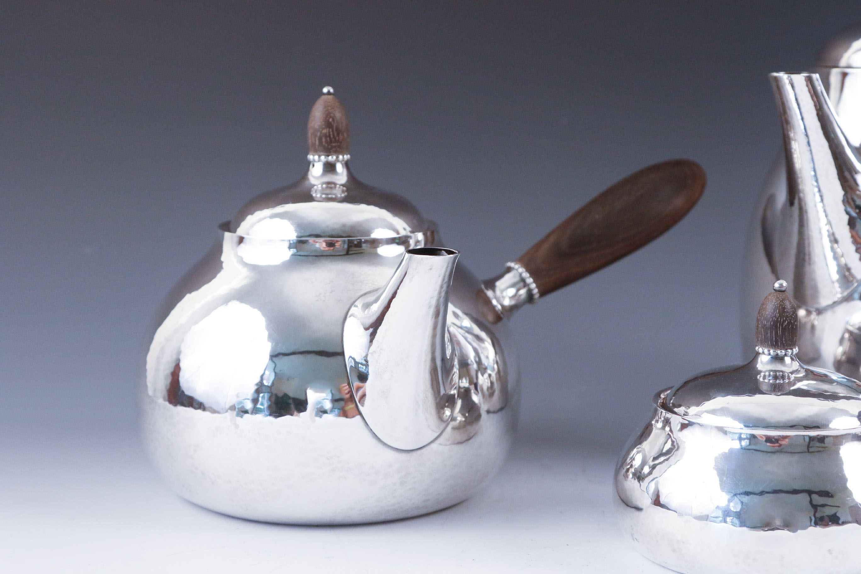 Georg Jensen 4 Pc. Sterling Silver Coffee and Tea Service