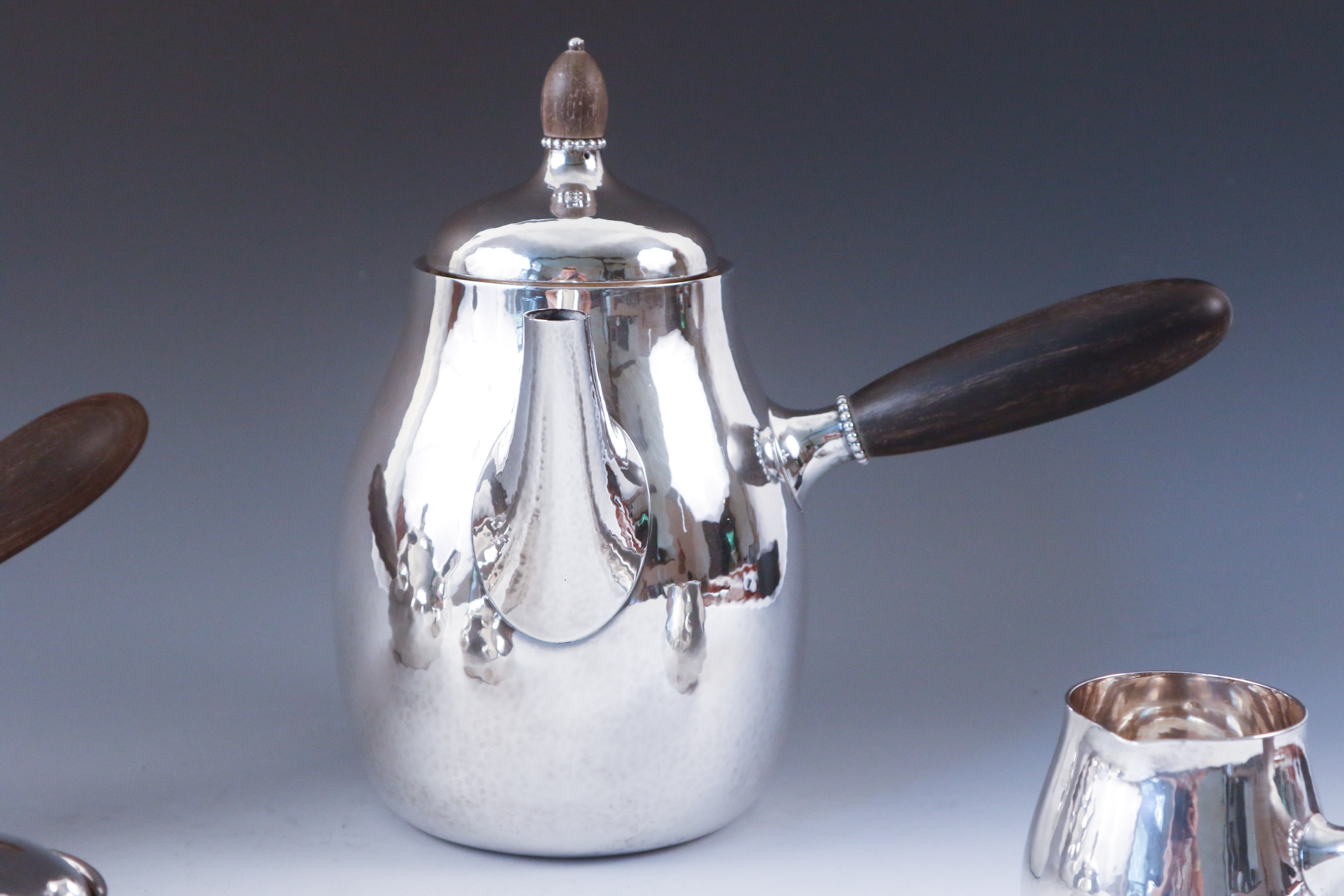 Georg Jensen 4 Pc. Sterling Silver Coffee and Tea Service