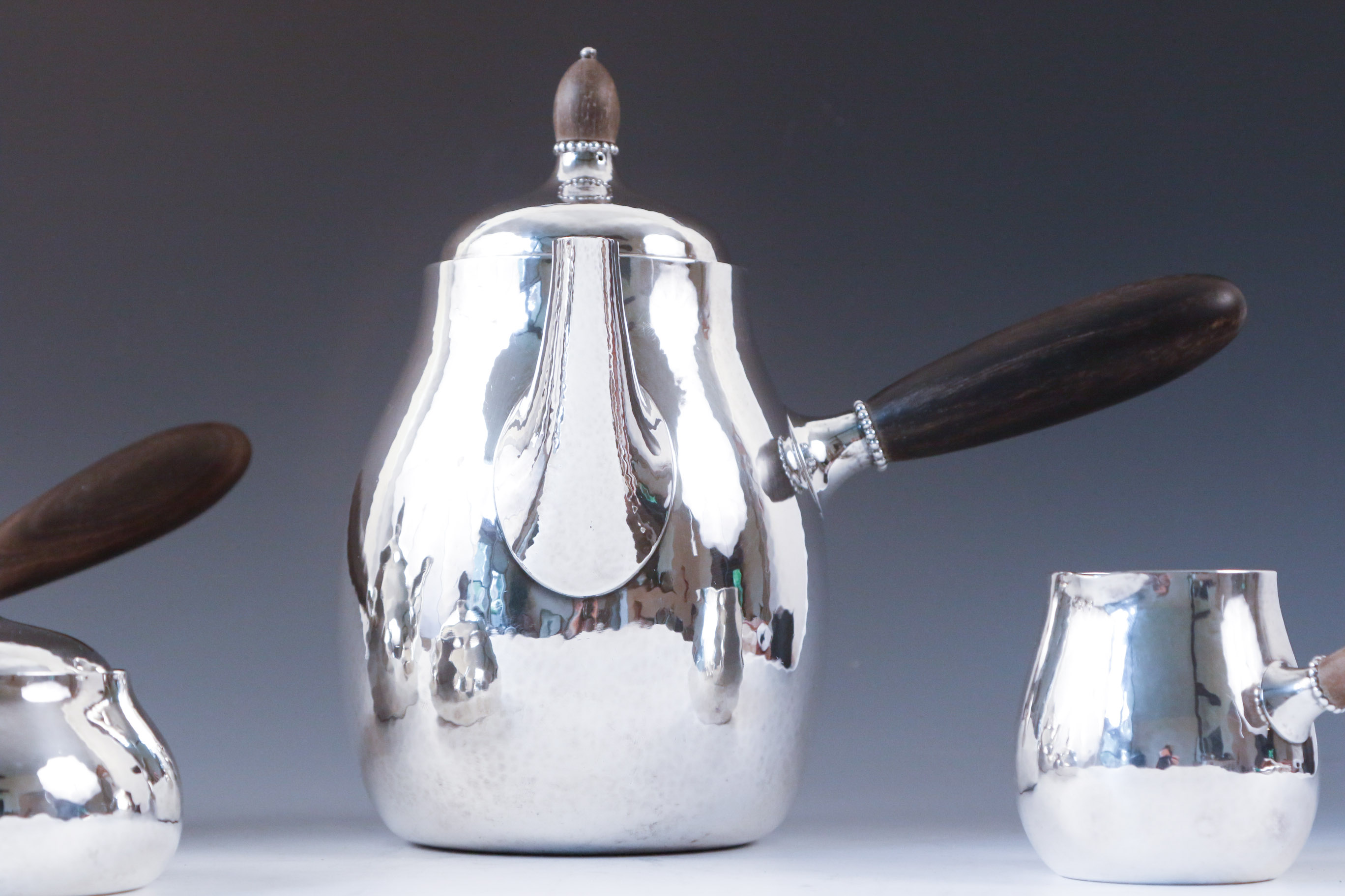 Georg Jensen 4 Pc. Sterling Silver Coffee and Tea Service