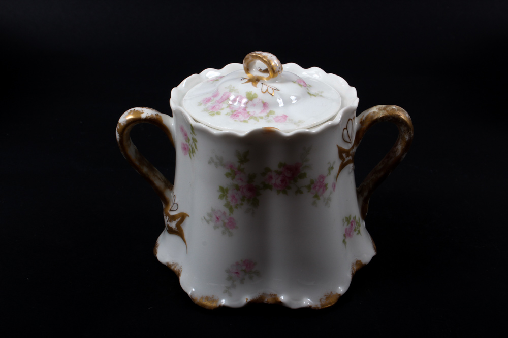 Large Set of Haviland Limoges Porcelain Tableware