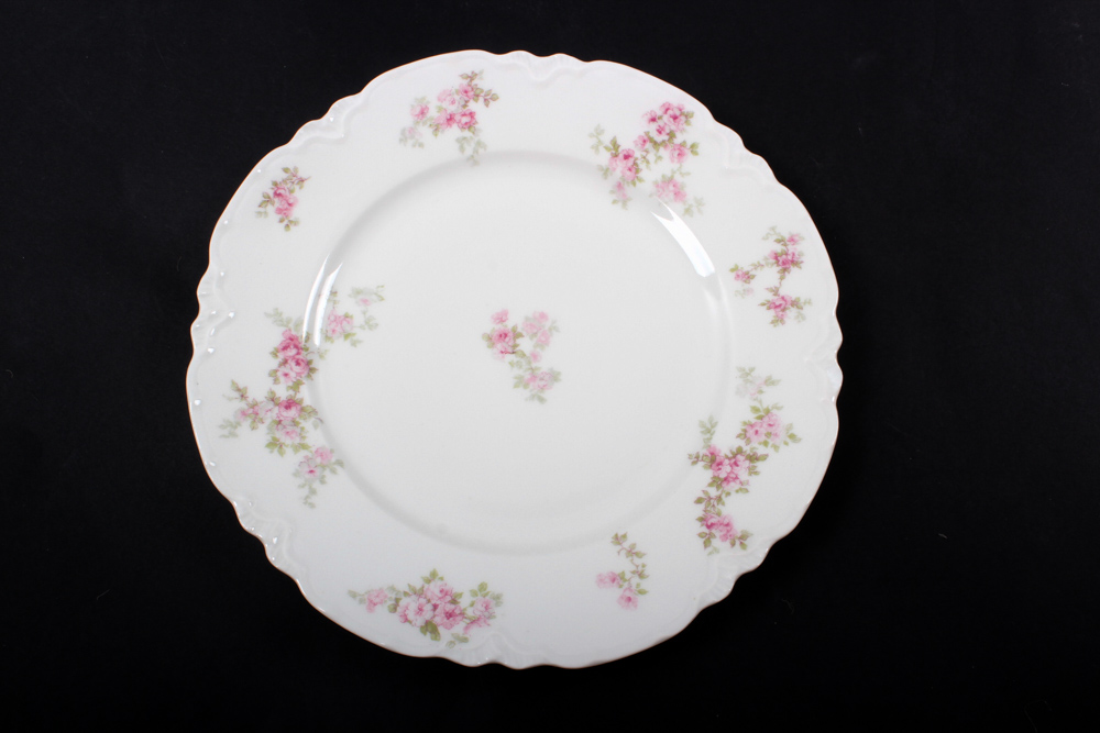 Large Set of Haviland Limoges Porcelain Tableware