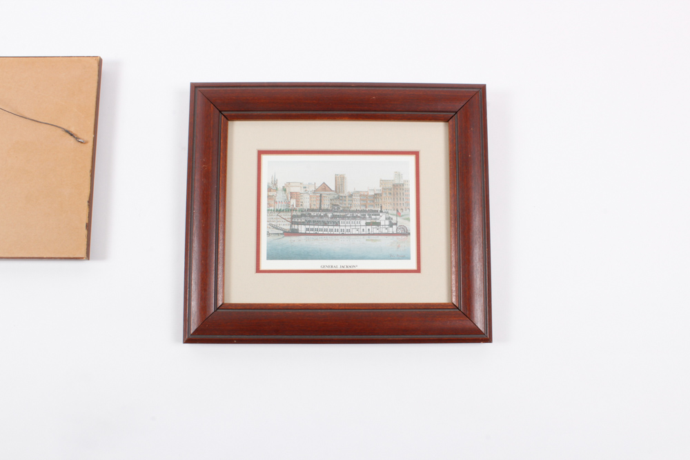 Pair of Phil Ponder Nashville Prints