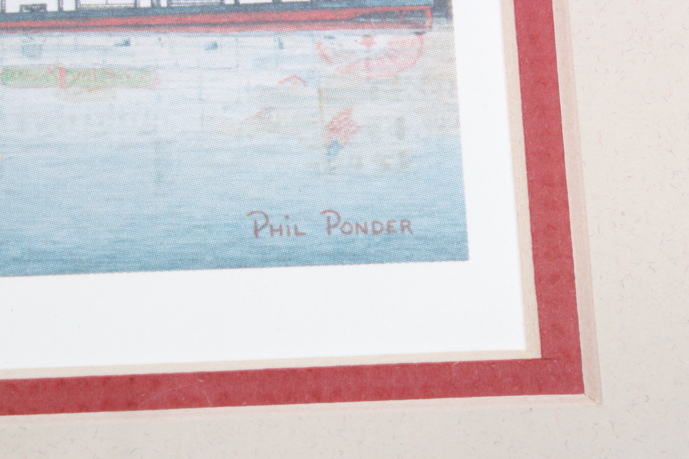 Pair of Phil Ponder Nashville Prints