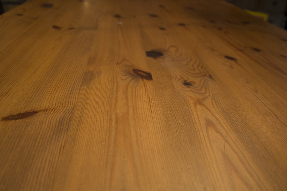 Pottery Barn Pine Dining Table