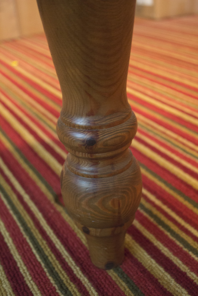 Pottery Barn Pine Dining Table