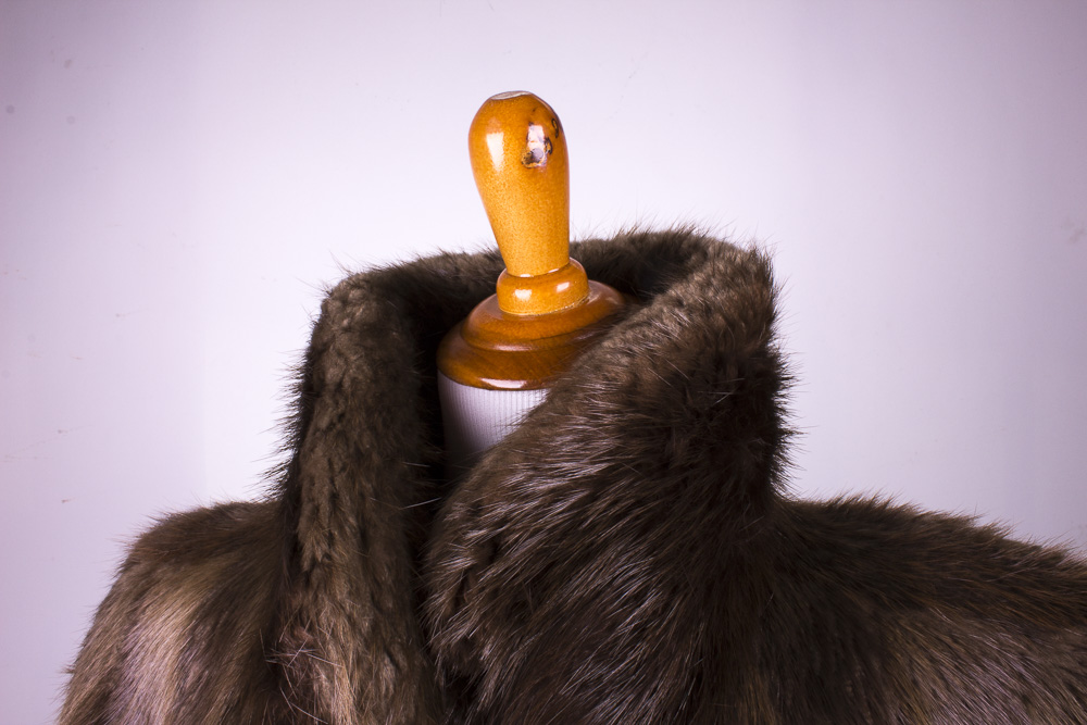 Full Length Beaver Fur Coat
