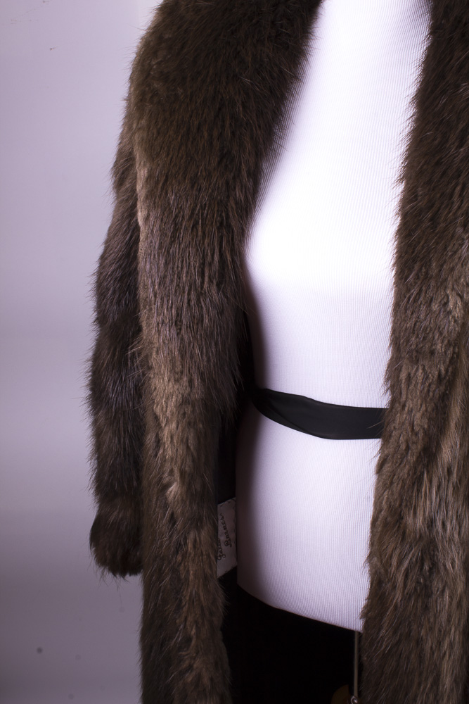 Full Length Beaver Fur Coat