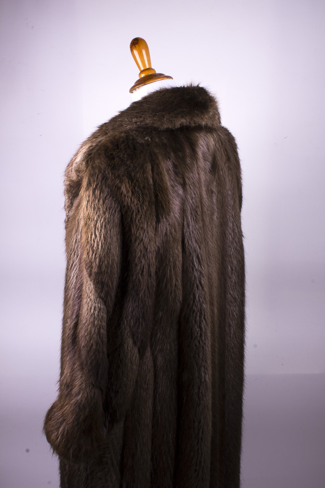 Full Length Beaver Fur Coat