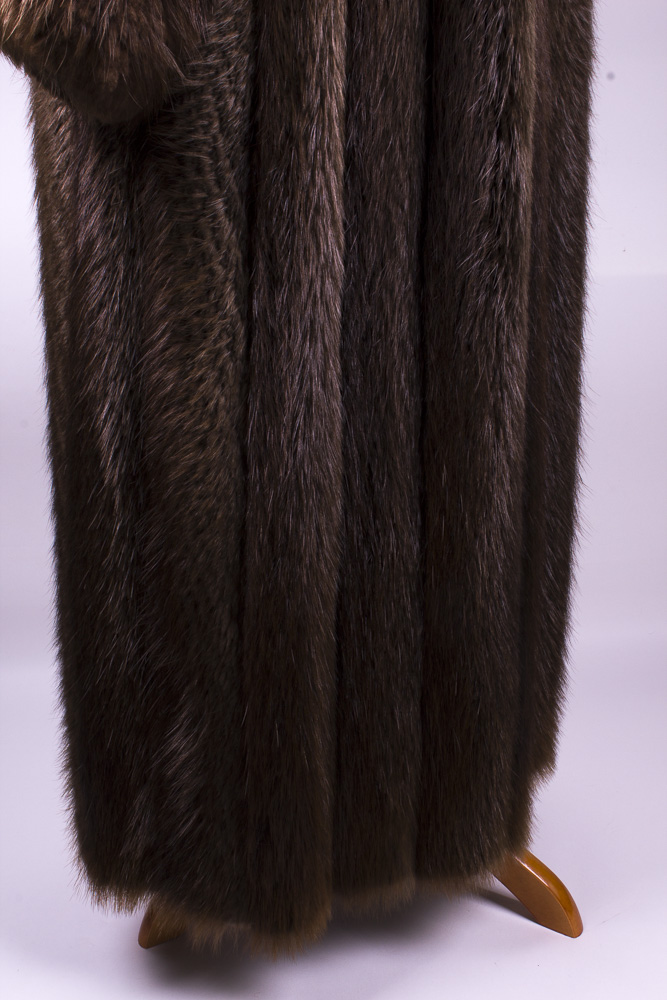 Full Length Beaver Fur Coat