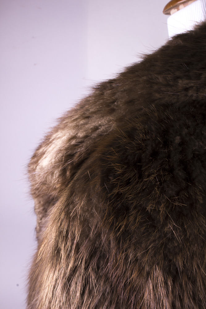 Full Length Beaver Fur Coat