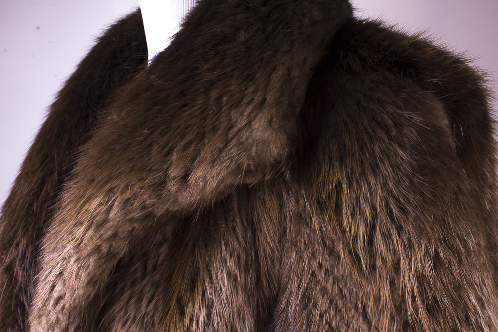 Full Length Beaver Fur Coat