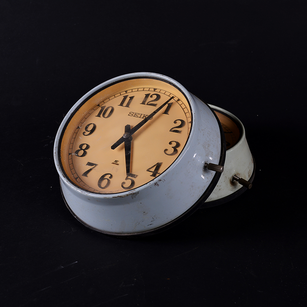 Pair of Vintage Seiko Marine Secondary Clocks