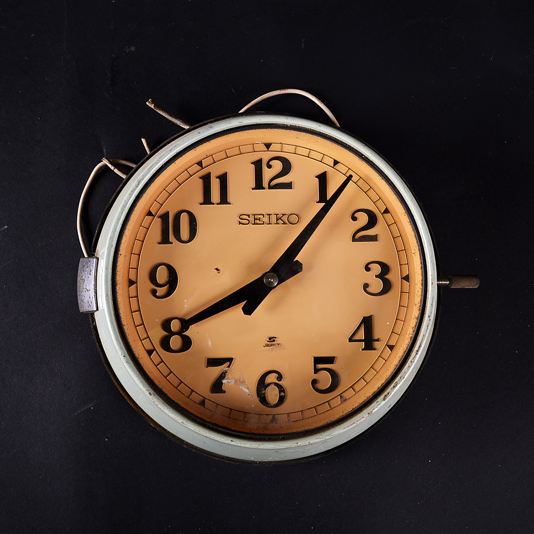 Pair of Vintage Seiko Marine Secondary Clocks