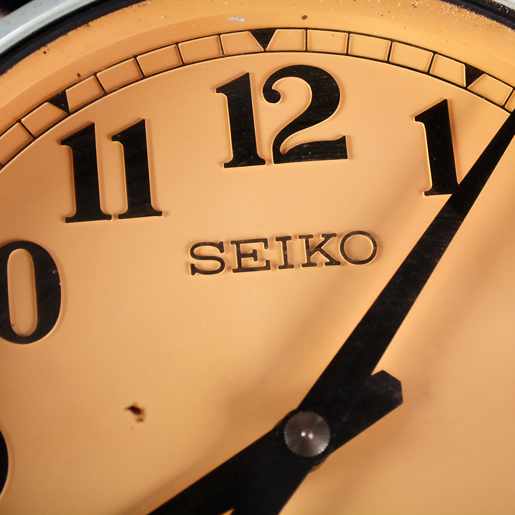 Pair of Vintage Seiko Marine Secondary Clocks