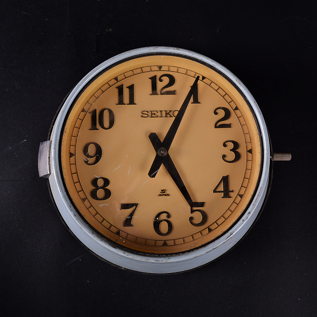 Pair of Vintage Seiko Marine Secondary Clocks