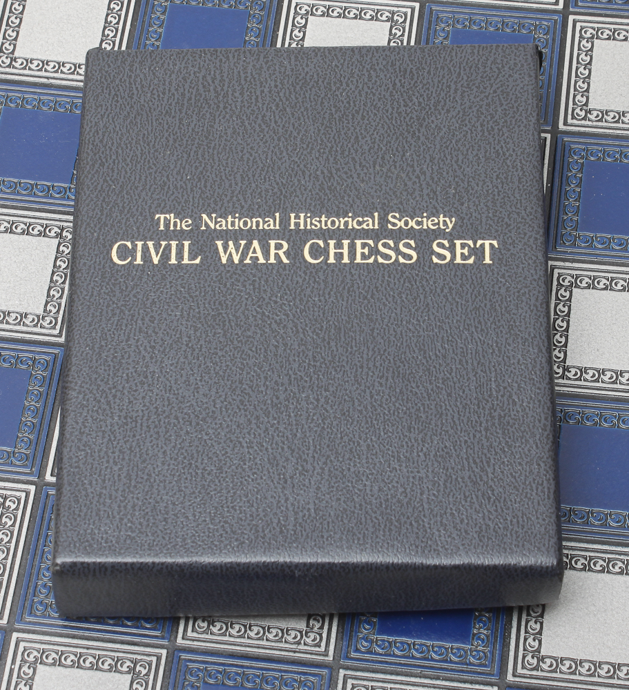 Franklin Mint Civil War Chess Set