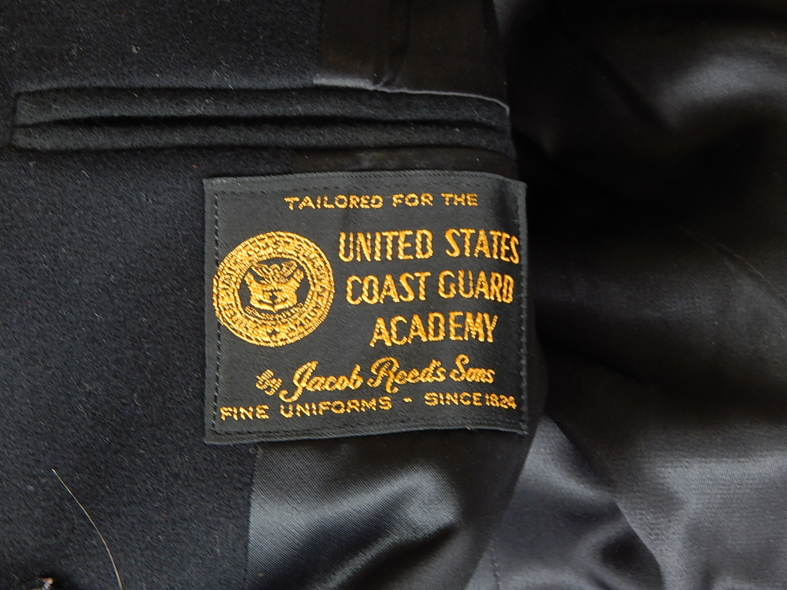 Trio of Coast Guard and Navy Uniform Coats