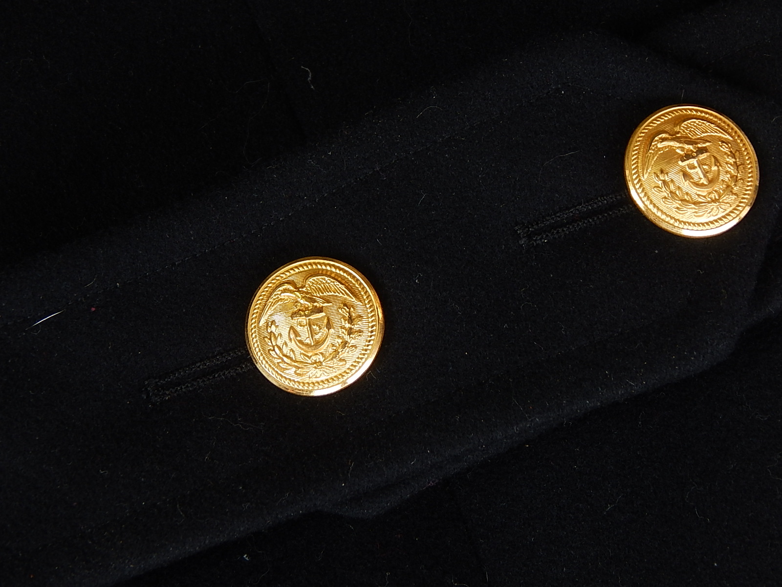 Trio of Coast Guard and Navy Uniform Coats