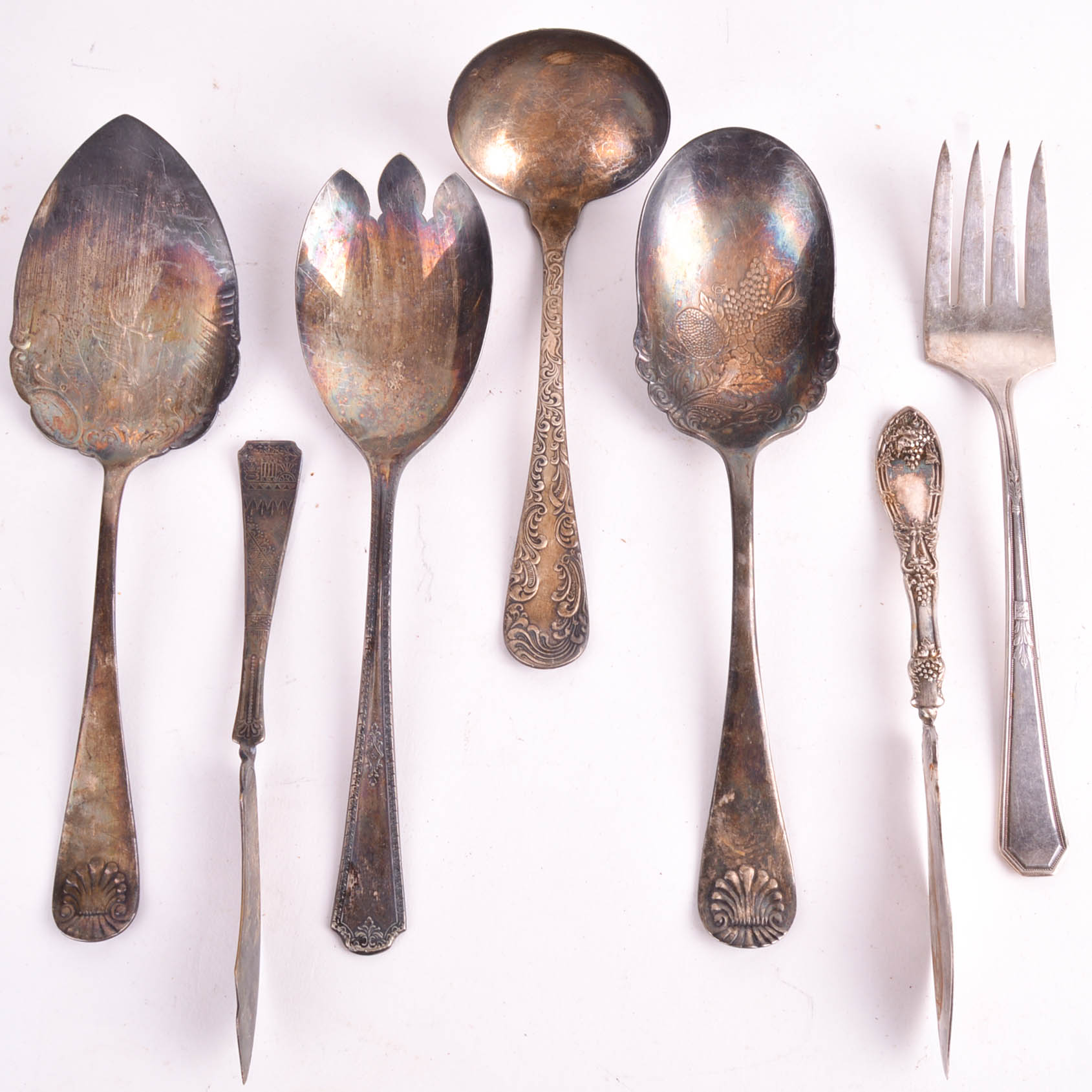 Silver Plate Flatware and Serving Ware